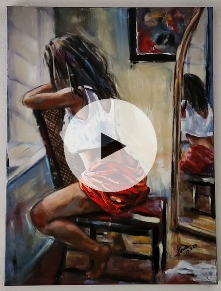 ArteDiAlina.com painting: Looking for the summer ..